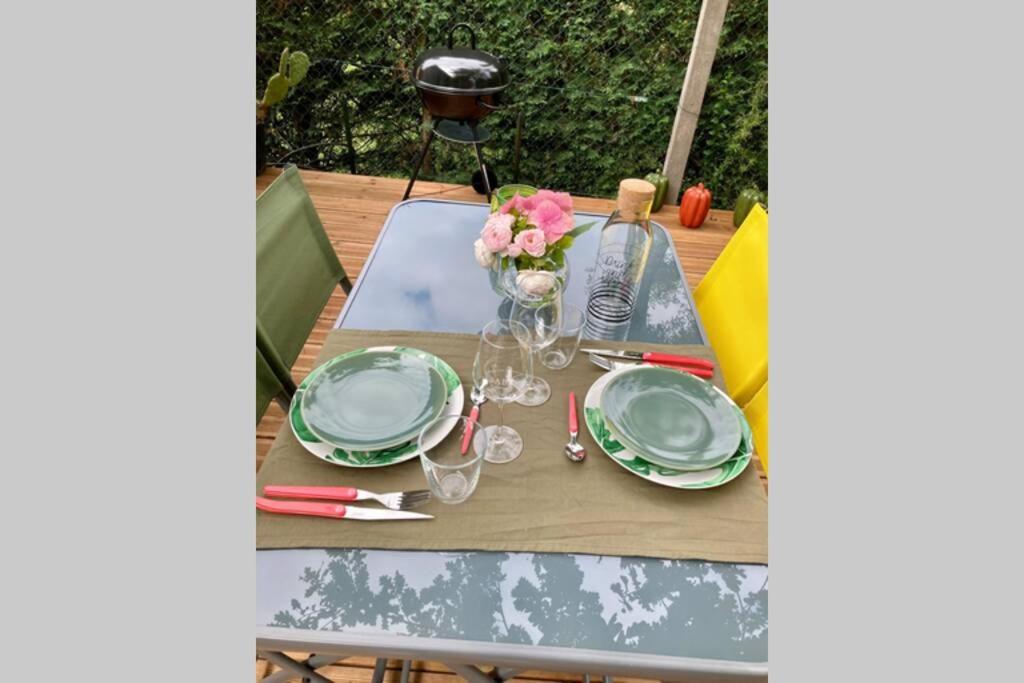 Charmant Chalet Avec Une Grande Terrasse Au Pyla لا تاسْتْ دو بوك المظهر الخارجي الصورة