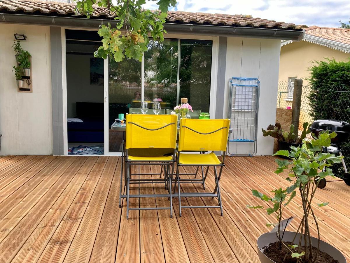 Charmant Chalet Avec Une Grande Terrasse Au Pyla لا تاسْتْ دو بوك المظهر الخارجي الصورة
