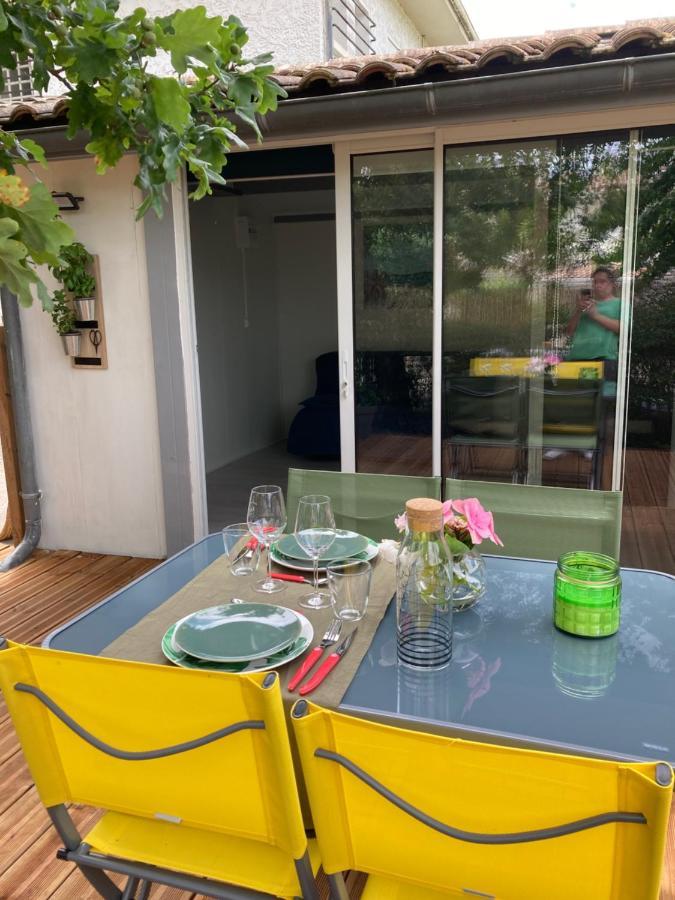 Charmant Chalet Avec Une Grande Terrasse Au Pyla لا تاسْتْ دو بوك المظهر الخارجي الصورة